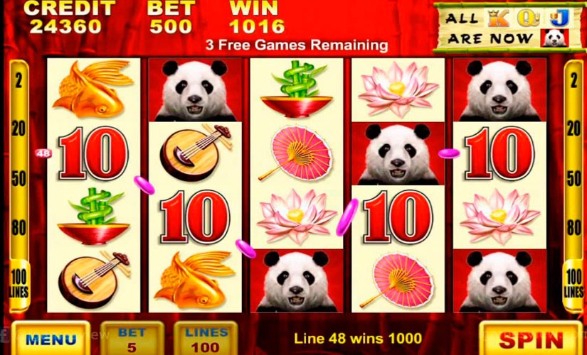 Panda Slot Machine Free Play